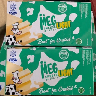 Meg cheddar Cheese Light 170G