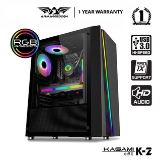 Armaggeddon Kagami K2 Excellent ATX Gaming PC with RGB Lightning Effect
