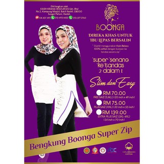 Bengkung Super Zip by Boonga