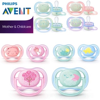 Philips AVENT Puting Bayi Pacifier Soother 0-6m / 6-18m Twinpack (2pcs/Pack) or Single Pack (1pc)
