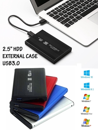 External Case HDD USB 3.0 Enclosure hard disk SATA 2.5 inch HDD USB3.0 External Hard Drive Metal Cover Case