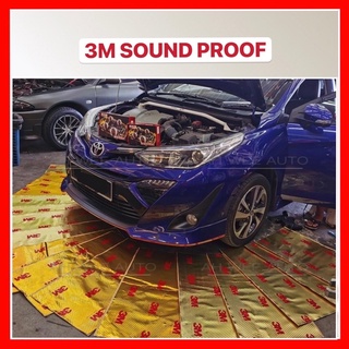 ORI 3M CAR SOUND PROOF PAD (Price per pc 10 Free 1) (80CM x 46CM),SOUND PROOF FOAM(100cm x 50cm x 10mm)