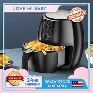 【Same Day Ship】Air Fryer Deep Powerful No Oil Household Healthy Kitchen Cooking Quality