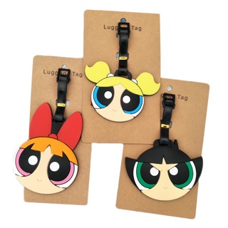 The Powerpuff Girls Silicone Luggage Tag Travel Accessory