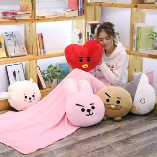 KPOP BTS Bangtan Boys Bt21 Pillow Cushion Plush Toy Doll Home Decor (1)