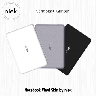 [PO] NEW SANDBLAST GLITTER Sticker - ASUS/ACER/ HP/ DELL/ LENOVO/ THINKPAD/MacBook Plain Laptop Skin Sticker