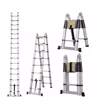 Telescopic Ladder Multi Extension Extendable Steps Aluminium (1)