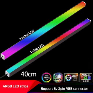 40cm 5v 3pin ARGB LED strips high density computer decoration strip