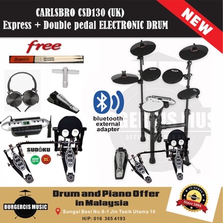 CARLSBRO (UK) CSD130 Electronic Digital Electric Drum set kit