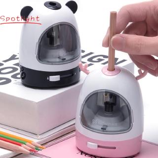 Spot🔧New carto Automatic Electric Pencil Sharpener Battery Operated Stationery (1)