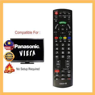 Universal Panasonic Viera TV/LED/LCD TV Replacement Remote Control Multi Models Compatible D920
