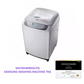 SAMSUNG WASHING MACHINE 7KG WA-70H4000SG/FQ WA70H4000SG
