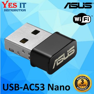 ASUS USB AC53 Nano AC1200 Dual-band USB Wi-Fi Adapter__[USB-AC53-NANO]
