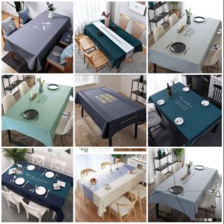 [VIRAL MALAYSIA] Premium Tablecloth Dining Table/Office Table/Coffee Table Lapik Meja Raya Nordic Style (1)