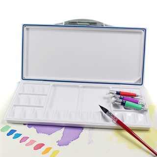 Empty Watercolor Palette Paints Tins Box for Professional Art Painting Palette