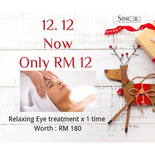12.12 PROMO!!! Eye Treatment worths RM180