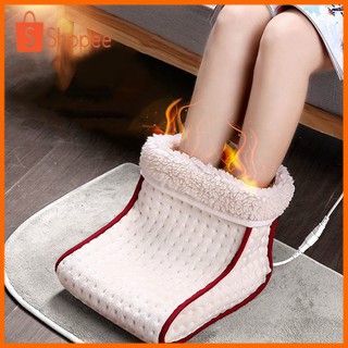 【UP】 Cosy Heated Electric Warm Foot Warmer Washable Heat 5 Modes Heat Settings