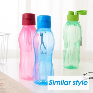 【💥READY STOCK💥】Eco Similar Tupperware Bottle 400ml 600ml 800ml 1000ml Sport Bottle Transparent cup