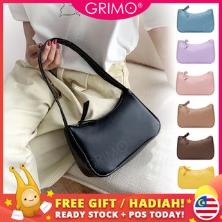READY STOCK💖GRIMO Simple Unimini Sling Handbag Bag Women's Beg Tangan Bags Shoulder Wanita Travel Perempuan fb13206