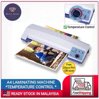 🇲🇾READY STOCK A4 Laminating Machine丨Laminate Machine丨Mesin Laminate *Temperature Control