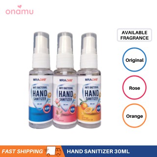 MRA CARE Anti Bacterial Hand Sanitizer Travel Size (1)