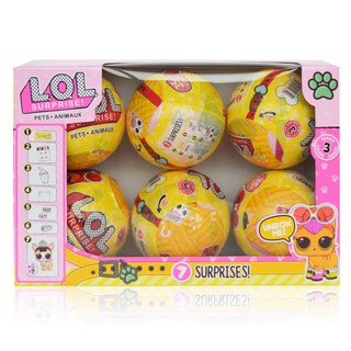 LOL SURPRISE DOLL Sisters Ball 7 Layer Surprise Kids Baby Girls 10CM