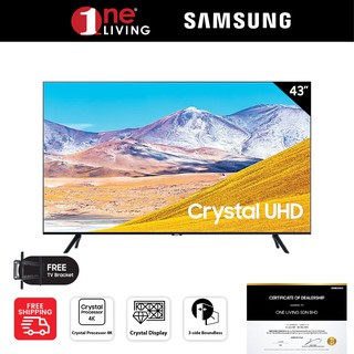 Samsung TU8000 4K UHD Smart TV 2020 (43") UA43TU8000KXXM