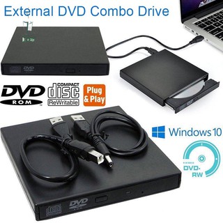 DD✉ USB External DVD CD RW Disc Writer Player Drive for PC Laptop