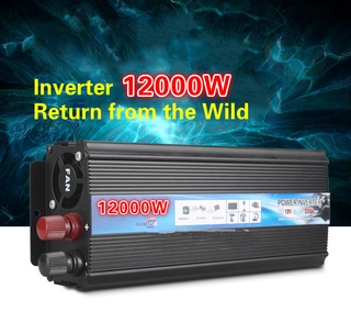 Car inverter 12000W13000W high power solar converter 12v/24V to 220V