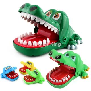 Cute Large Crocodile Mouth Dentist Bite Finger Game Funny Kids Toy Gift Child