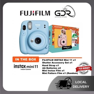 FUJIFILM INSTAX Mini 11 Combo Instant Film Camera (1 Year Warranty)
