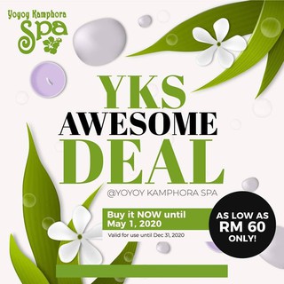 [YoyoyKamphora] Yoyoy Kamphora Spa Awesome Deal RM60 - RM100