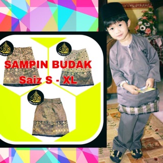 Sampin Budak Kids Children Boy Sampin Baju Melayu (mix design)