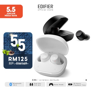 Edifier X3S X3 S- True Wireless Stereo Earphones Bluetooth /aptX /Answer Call/Voice Assistant / TWS Earbuds