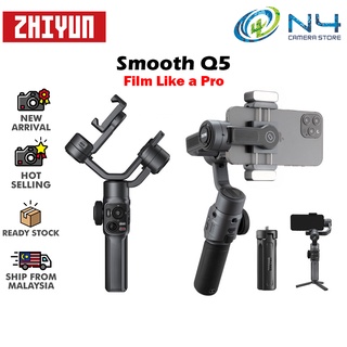 Zhiyun Smooth 5 / Smooth 4 Smartphone Gimbal Stabilizer 3 Axis with tripod [Zhiyun Malaysia Official Warranty PRE-ORDER]