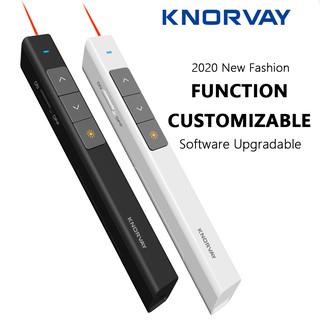 🌟Genuine🌟 Knorvay N26 Wireless Presenter Red Laser Pointer PPT USB 100m Control