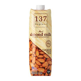 137 Degrees® Real Almond Milk Unsweetened 1 liter From Thailand