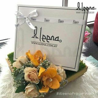 Telekung Aleena - Exclusive Gift Box (BOX ONLY / KOTAK SAHAJA)