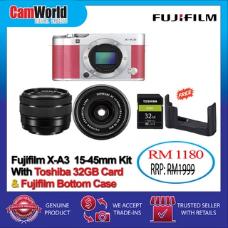Fujifilm X-A3 / XA3 15-45mm Kit (PINK ROSE)
