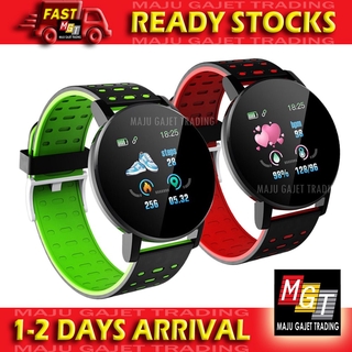 119 Plus Smart Bracelet Band Sport Watch Jam Pintar 119Plus Wristband Fitness Tracker Heart Rate Step Counter