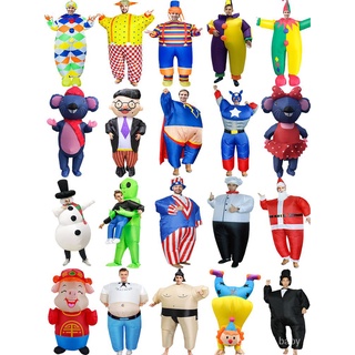dinasour costume Inflatable Sumo Clothes Ballet Funny Fat Clown Clothes Dinosaur Walking Doll Cartoon Annual Meeting Performance Costume