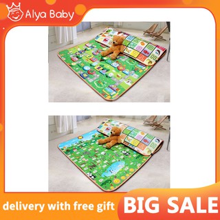 Baby Infant Large Size Play Game Mat Gym Crawling Mat Kids Foam Floor