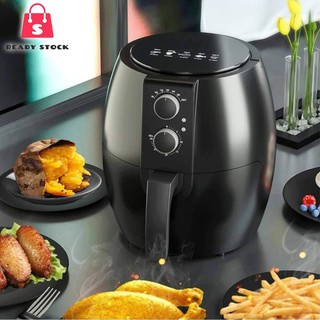 Rss_4.5 L READY STOCK Air Fryer Large Capacity Electric Fryer , Oil Free