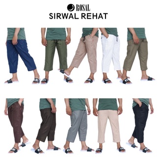 Sirwal Rehat by Rosal Cingkrang Pants Pangsi relax rilex Pencil Casual