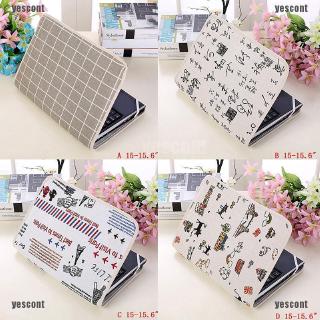 readystock☞Notebook laptop sleeve bag cotton pouch case cover for 14 /15.6 /15 inch