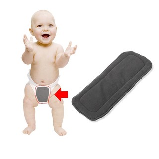 Ha Baby Cloth Diaper 1PC Reusable 4 Layers Bamboo Charcoal Insert Nappy Use