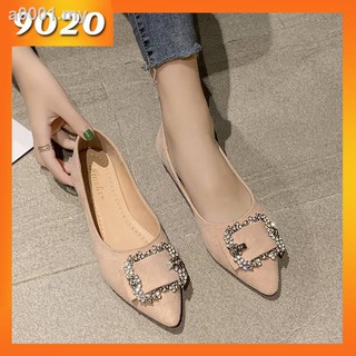 Female peas shoes shallow mouth flat pointed soft bottom wild scoop fashion