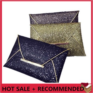 👜Ready Stock👜Lady Sparkling Dazzling Sequins Clutch Bag Purse