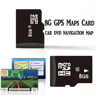 8/16 GB GPS Map SD Micro SD Memory TF Card with Navigation Software World Map