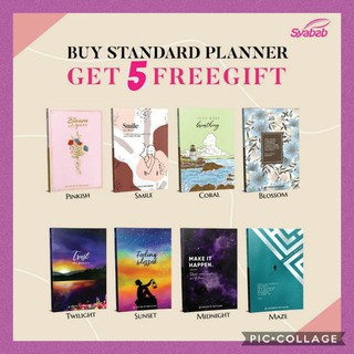 [READY STOCK & 5 FREE GIFTS] 📚 ISLAMIC PLANNER 2021 + FREE SHIPPING (8 DESIGN) 🔥